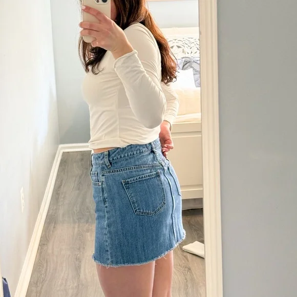 PacSun Denim Mini Jean Skirt - Picture 5 of 5